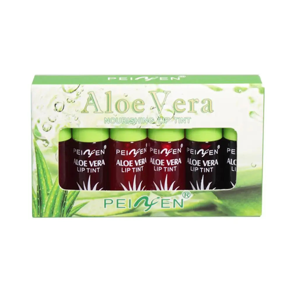 6 Color Lip Tint Stain Set