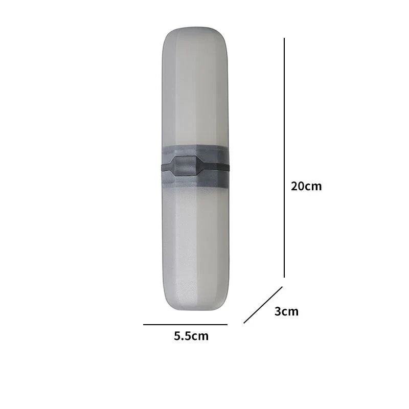 Portable Travel Toothpaste Toothbrush Protector Case