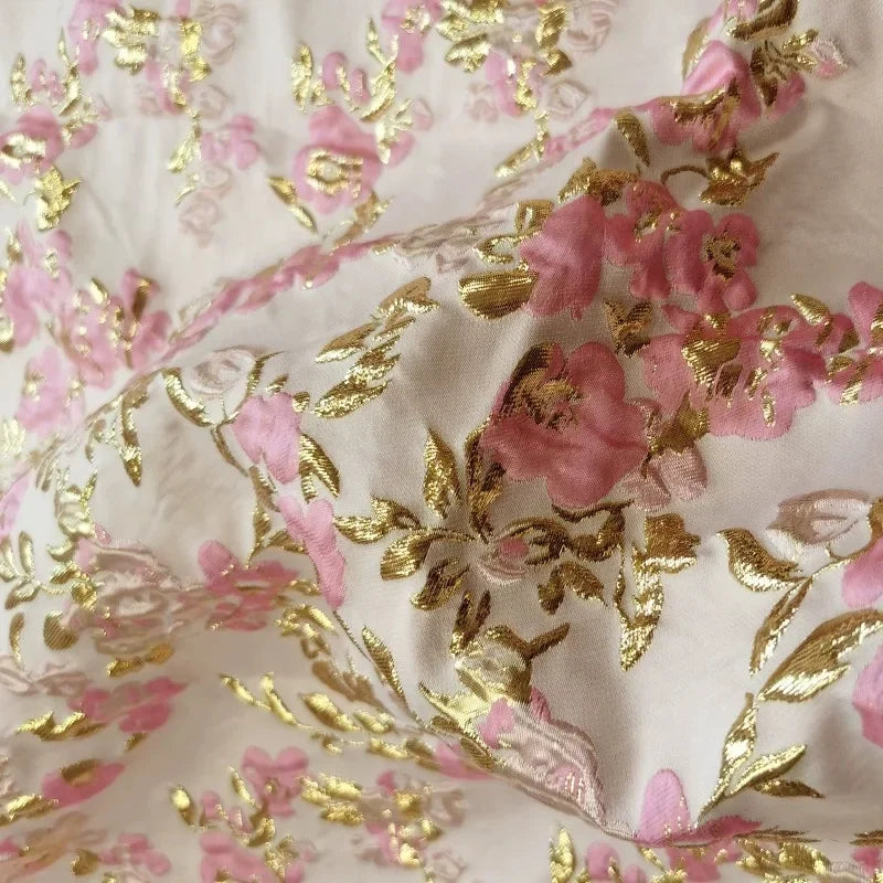 Three-dimensional Gold Silk Jacquard