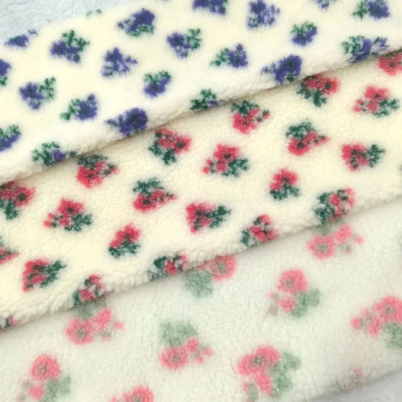 160x50cm Thick Lamb Wool Fabric
