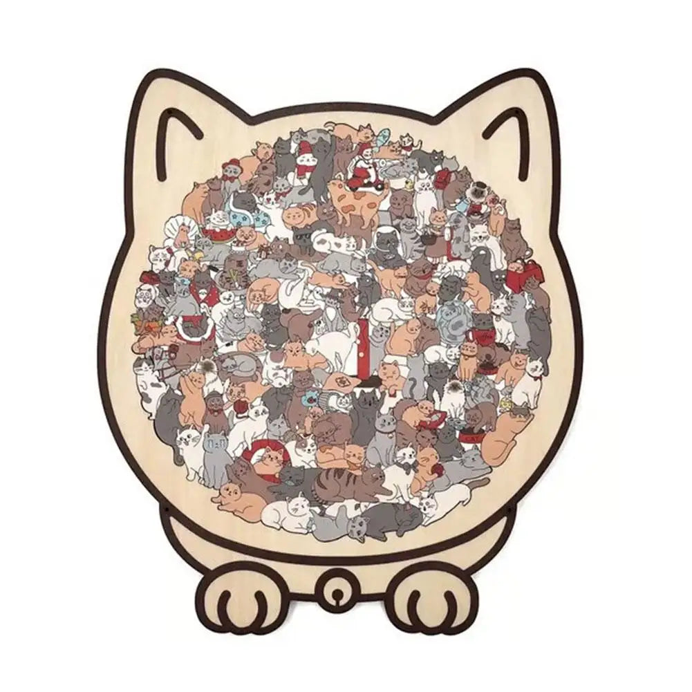 PurrfectMind™ – 135-Piece Calm Cat Puzzle 🐱