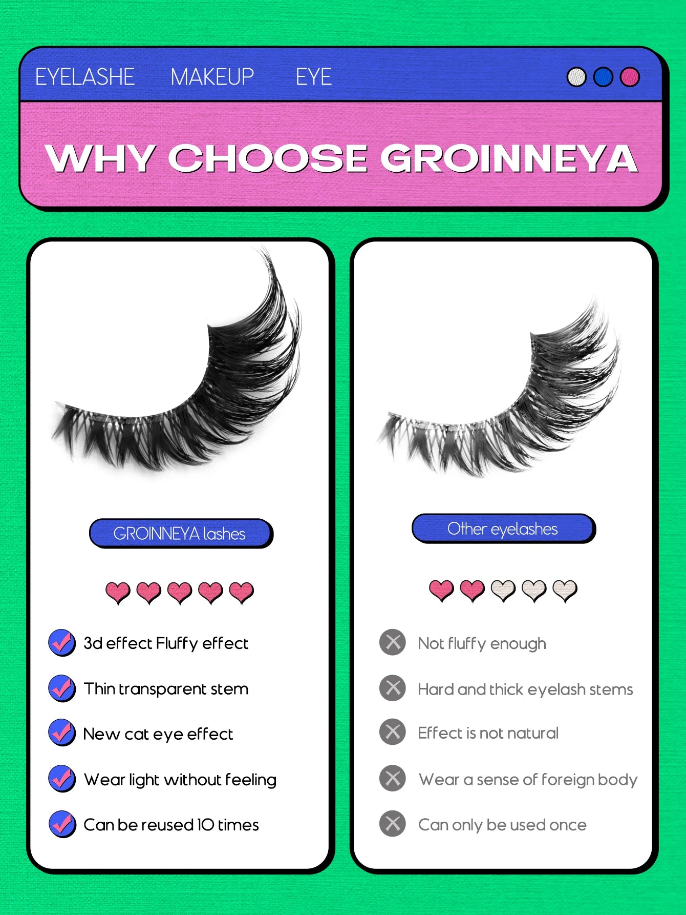 Cat Eye Lashes