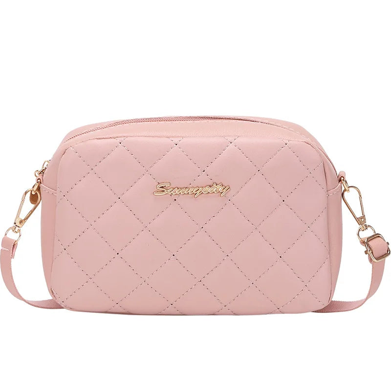 Tassel Small Messenger Bag For Women 2024 Trend Lingge Embroidery Camera Female Shoulder Bag Fashion Chain Ladies Crossbody Bags