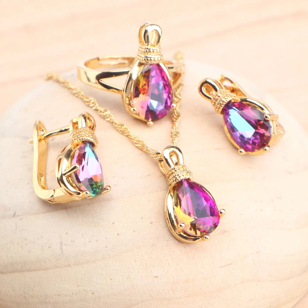 Bridal Stone Jewelry Sets