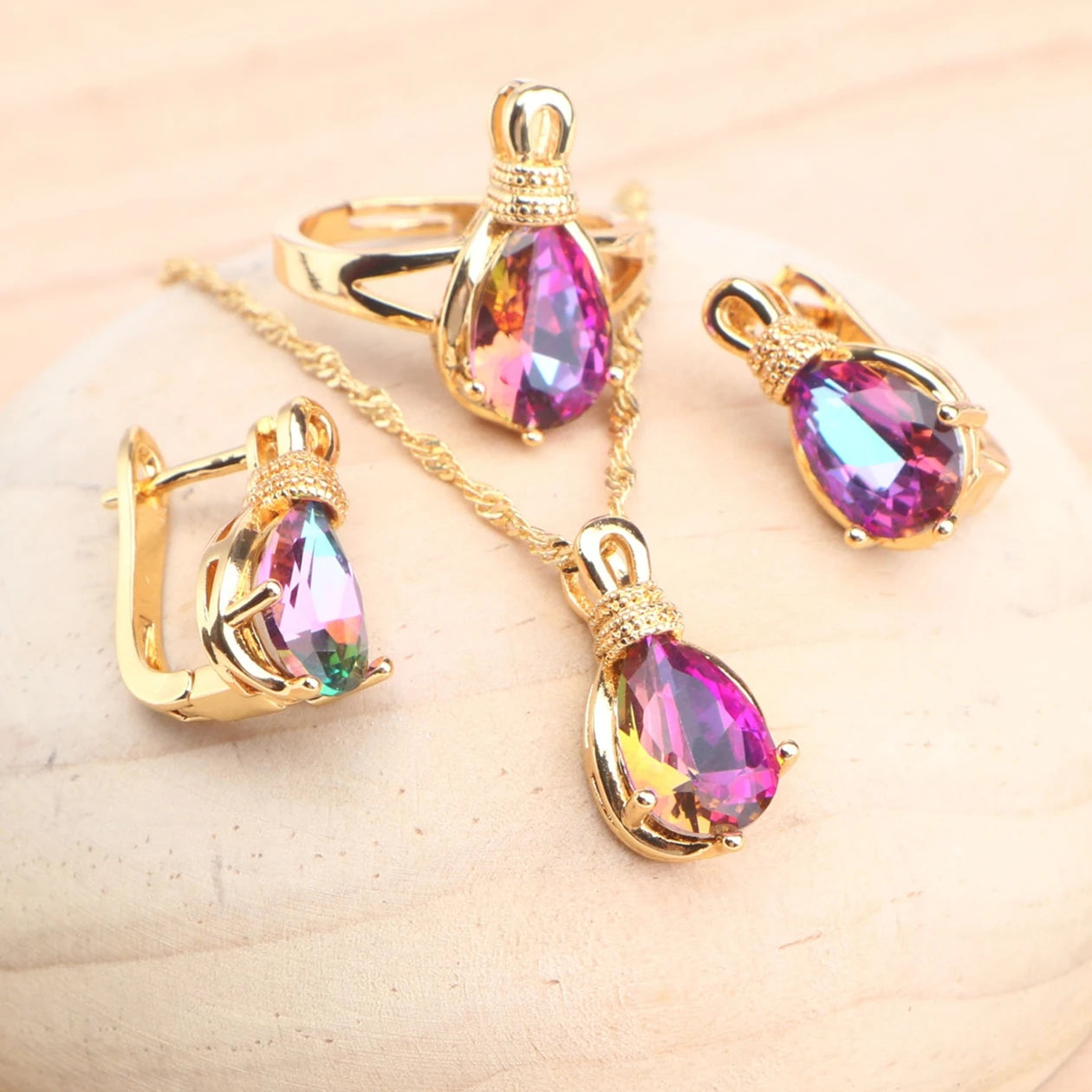 Bridal Stone Jewelry Sets