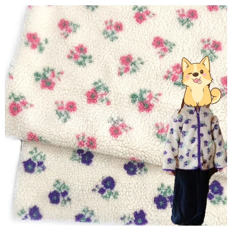 160x50cm Thick Lamb Wool Fabric