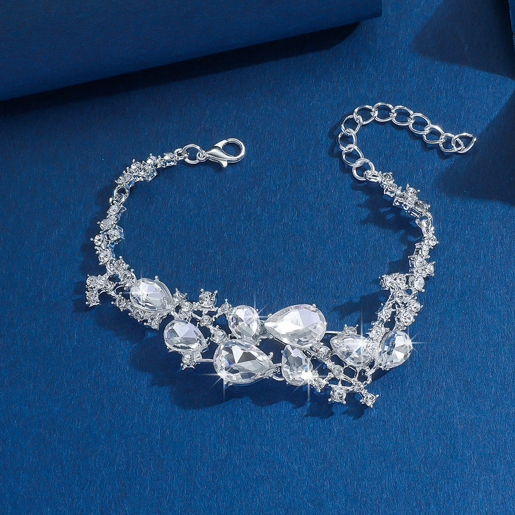 Elegant Bridal Crystal Bracelet