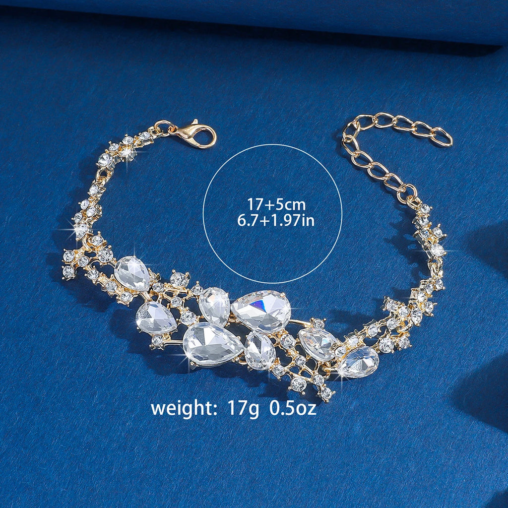 Elegant Bridal Crystal Bracelet
