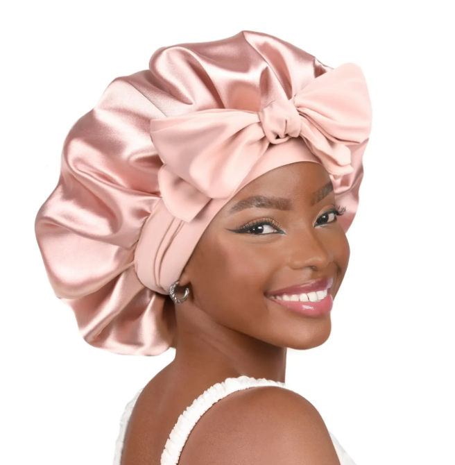 Curly hair bonnet