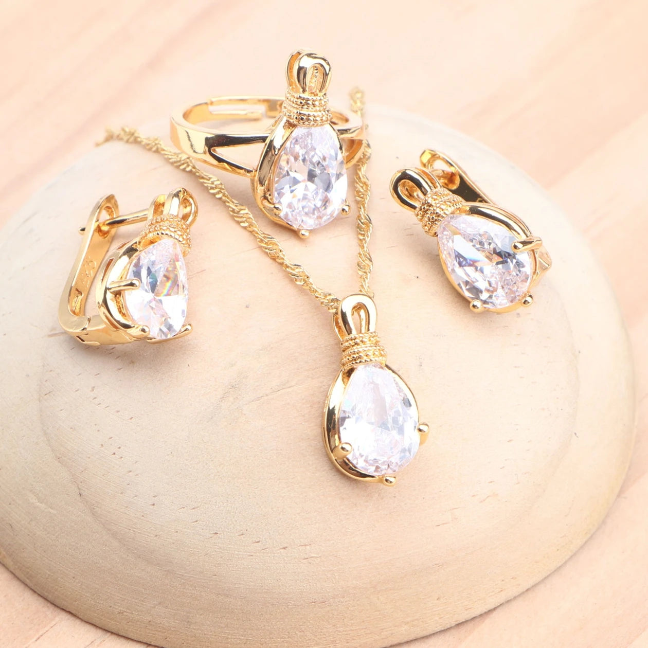 Bridal Stone Jewelry Sets