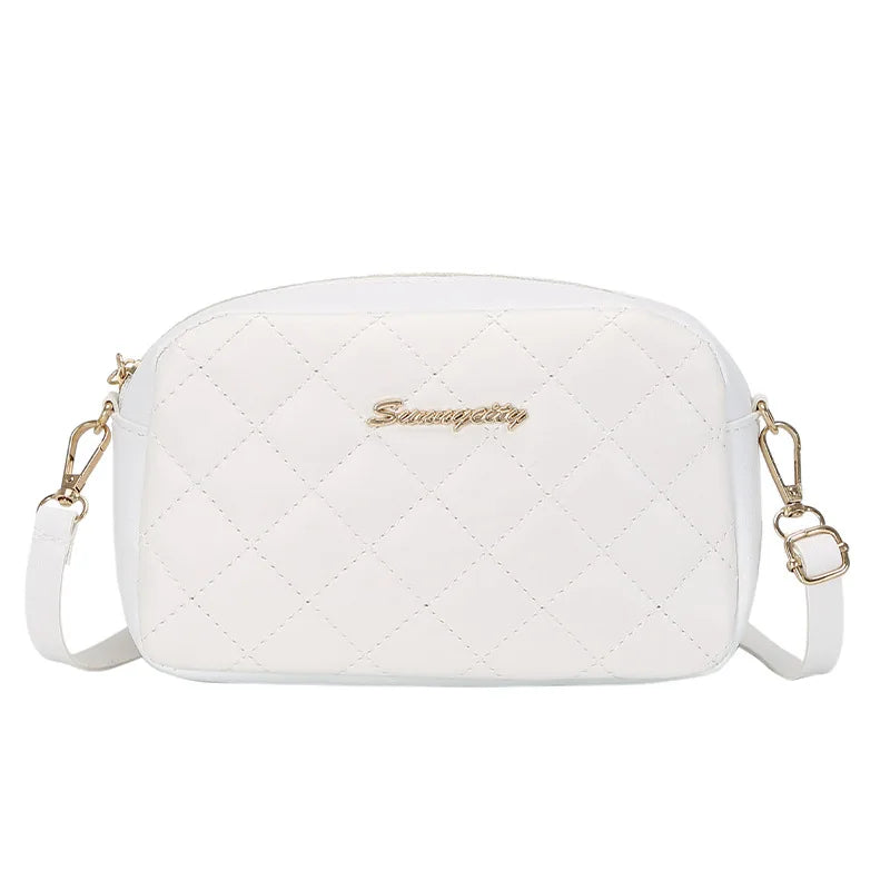 Tassel Small Messenger Bag For Women 2024 Trend Lingge Embroidery Camera Female Shoulder Bag Fashion Chain Ladies Crossbody Bags