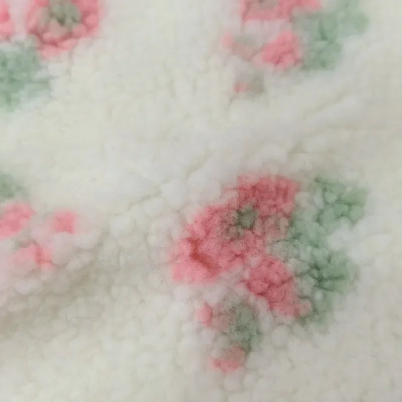 160x50cm Thick Lamb Wool Fabric