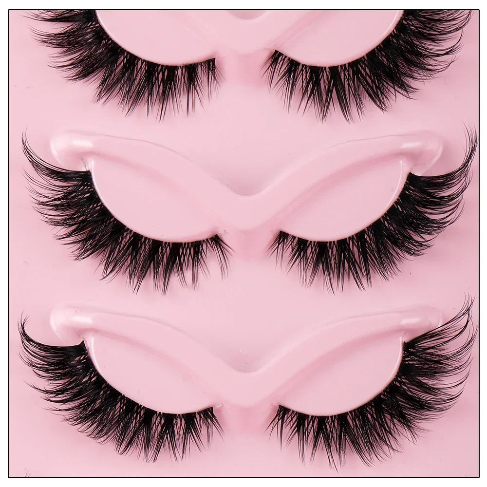 3Boxes(15Pairs) Cat Eye Lashes