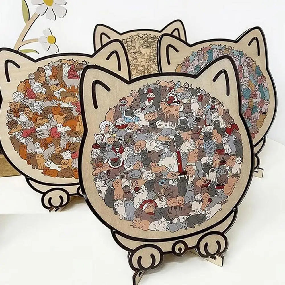 PurrfectMind™ – 135-Piece Calm Cat Puzzle 🐱