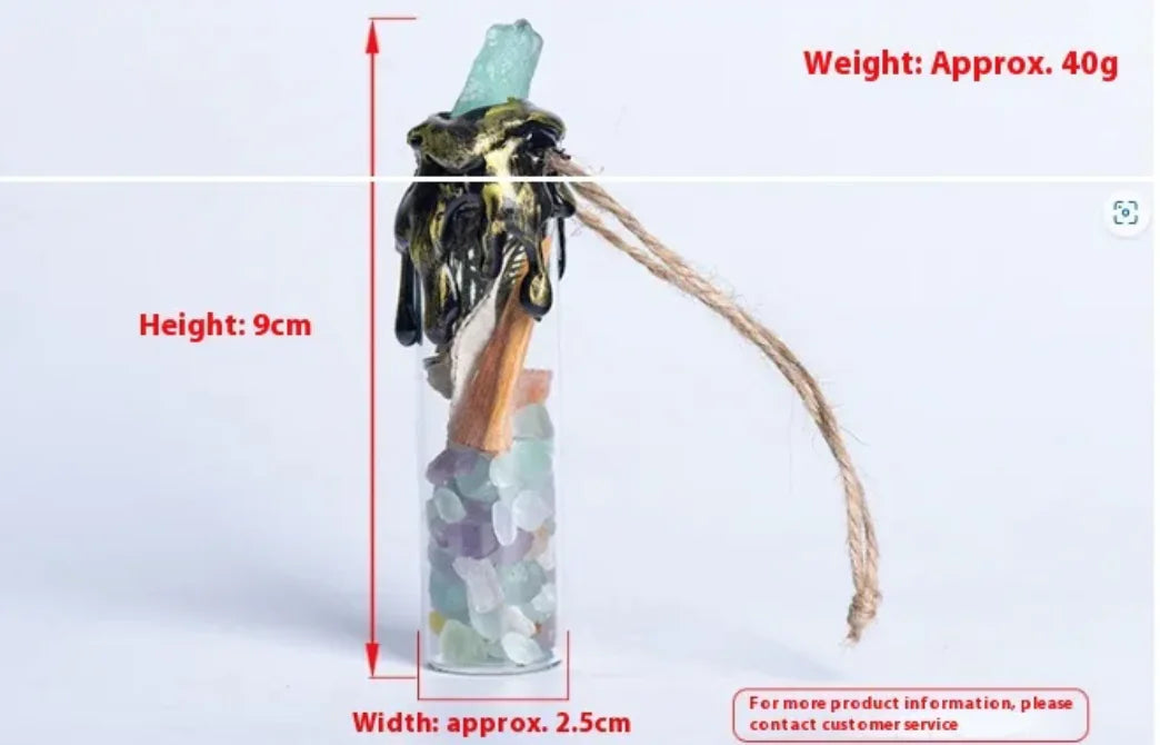 Seven-Color Rough Stone Drift Bottle