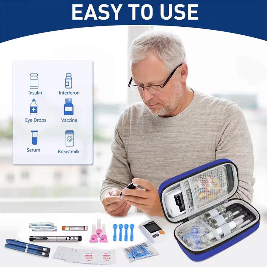 Portable Insulin Cooler Case