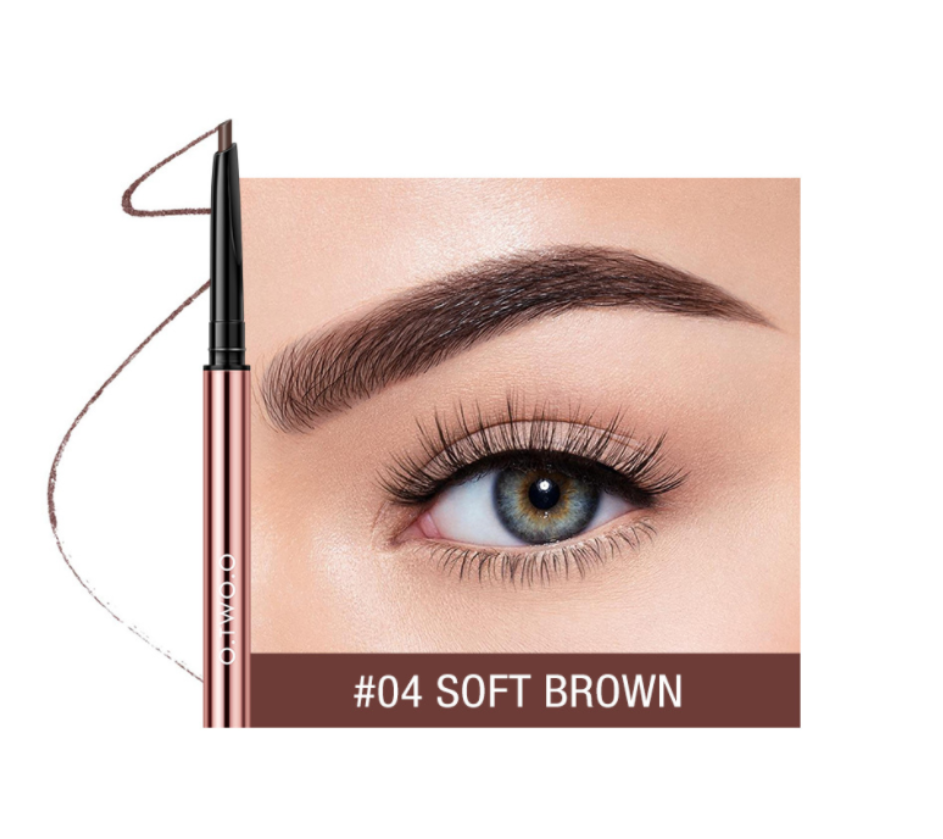 Dual-Ended Waterproof Eyebrow Pencil