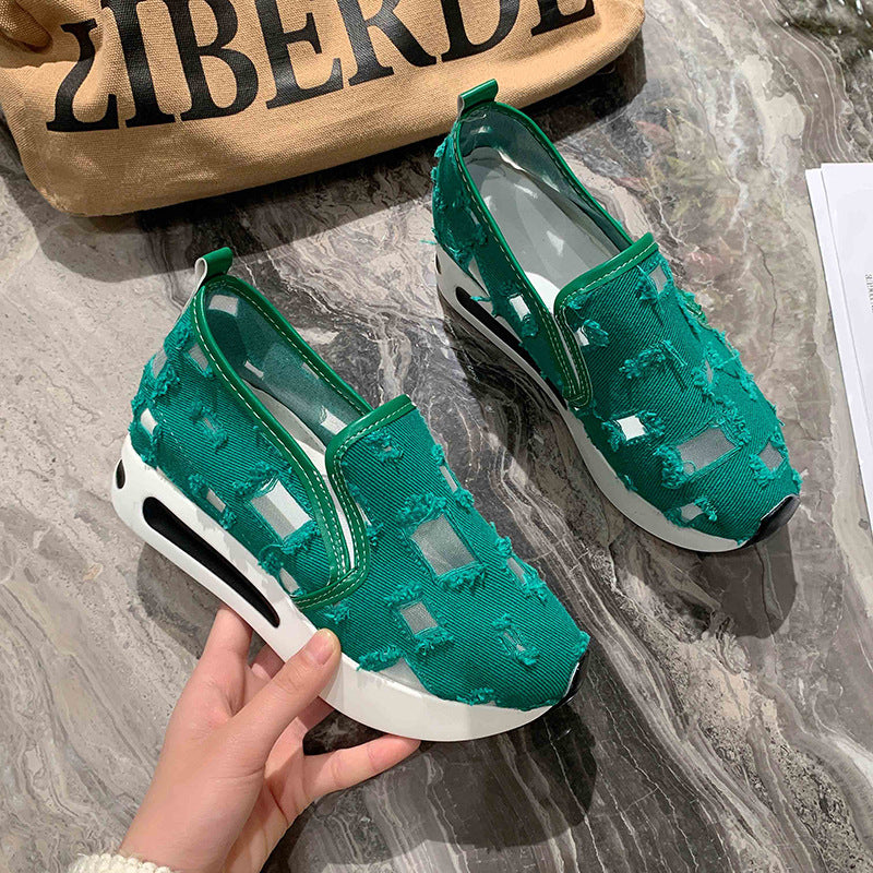 Breathable Women's Canvas Loafers for Summer Casual Wear