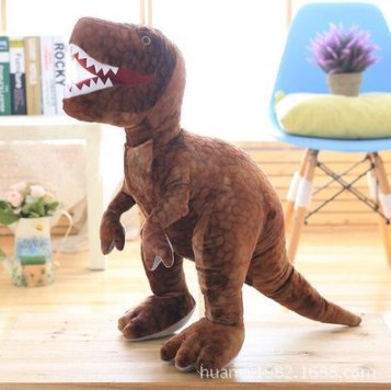 Plush Dinosaur Figures T-Rex Triceratops for Kids