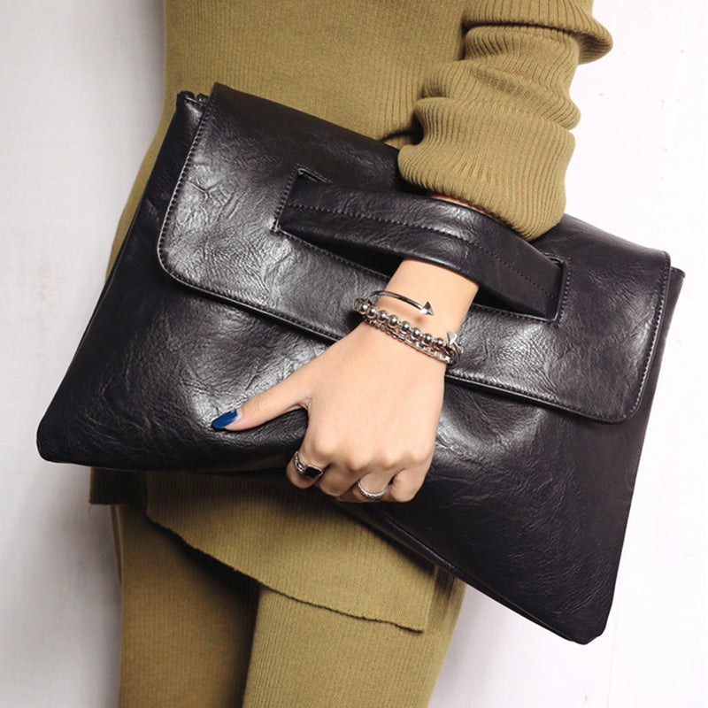 PU Leather Crossbody Clutch Bag for Women