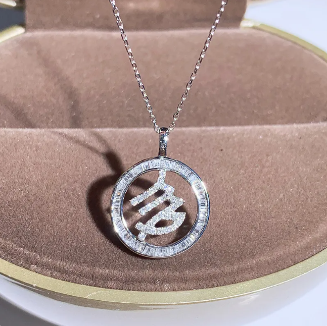 Zircon Pendant Twelve Zodiac Guardian Necklace