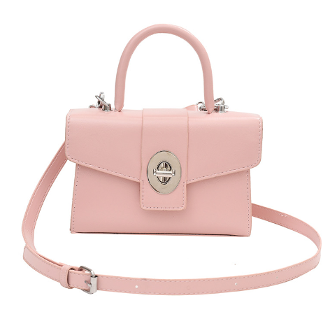 Cowhide Fashion Beaded Women's Messenger Handbag