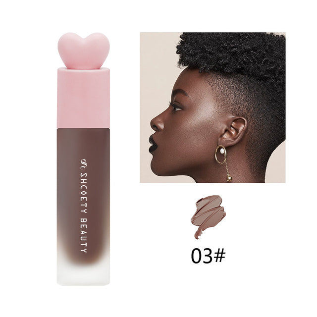 1pc SHCOETY Liquid Foundation Oil Control Makeup Cream