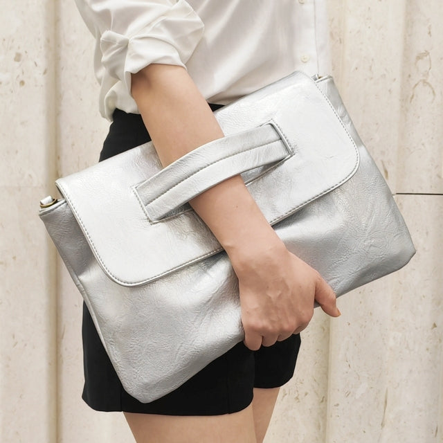 PU Leather Crossbody Clutch Bag for Women