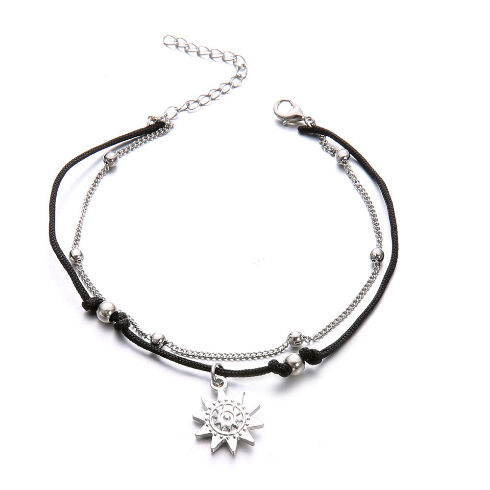 Elephant Sun Ankle Bracelet