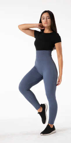 High-Waisted Seamless Energy Yoga Running Leggings