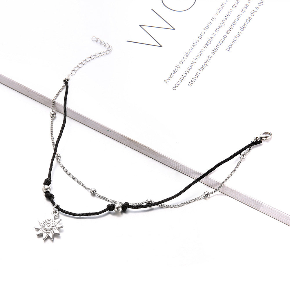 Elephant Sun Ankle Bracelet