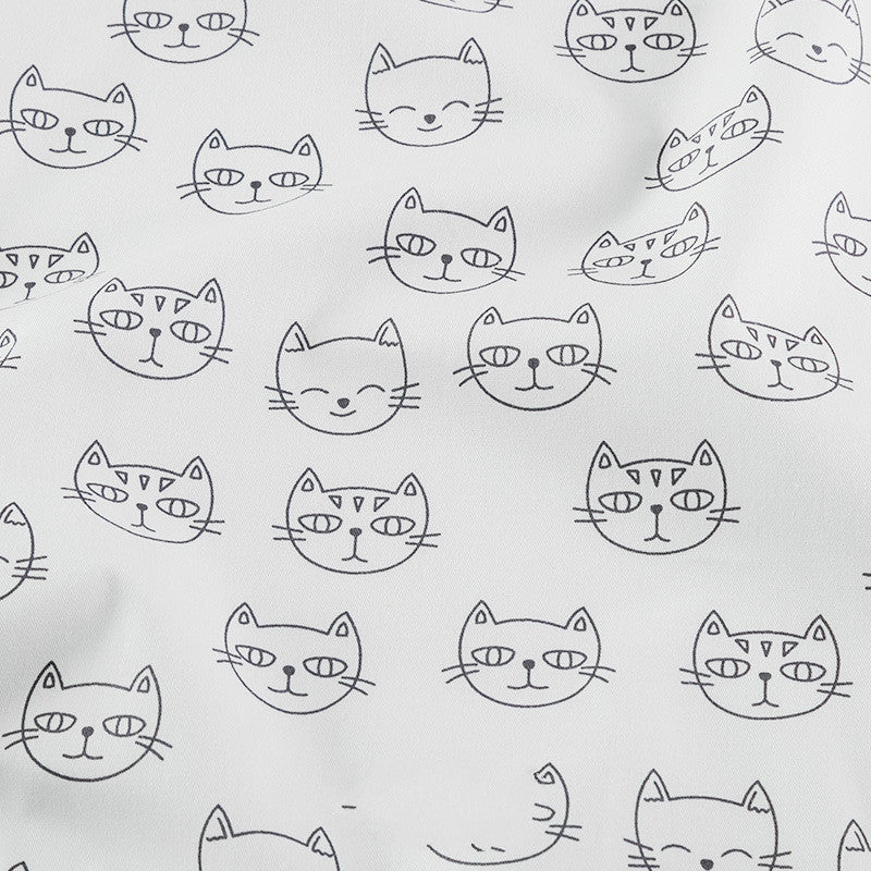 100% Cotton Twill Cartoon Print Fabric and Pillowcase