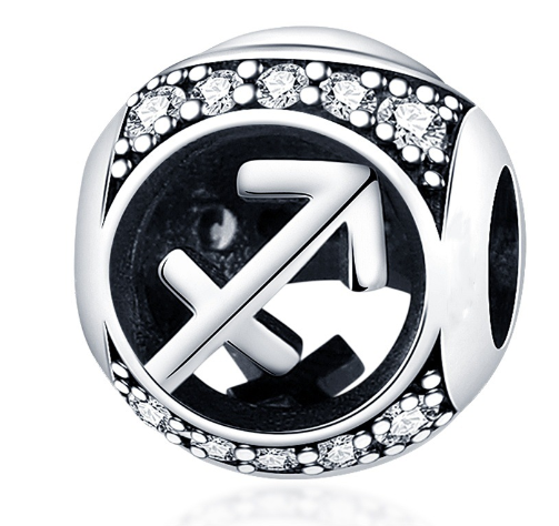 Zodiac Charm Pendant for DIY Jewelry (Single Piece)