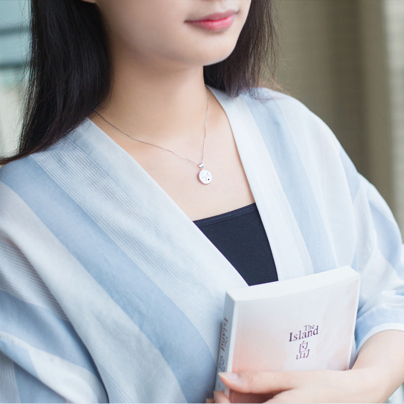 S925 Silver Zodiac Pendant Necklace with Diamonds