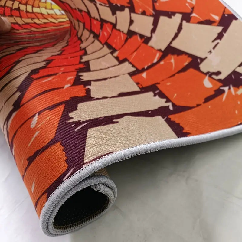 1pc Creative Geometric Illusion Carpet for Home Decor