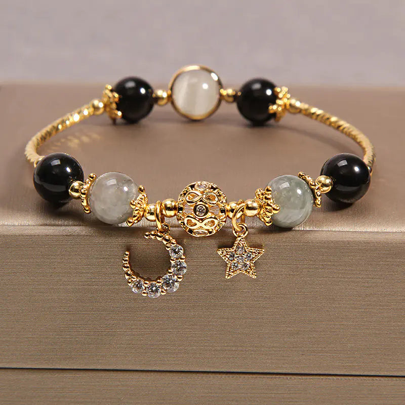 Natural Moonstone Crystal Bracelet for Women