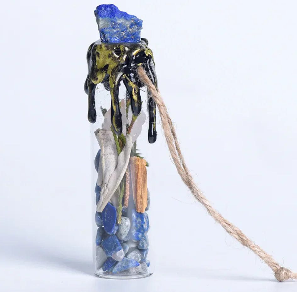 Seven-Color Rough Stone Drift Bottle