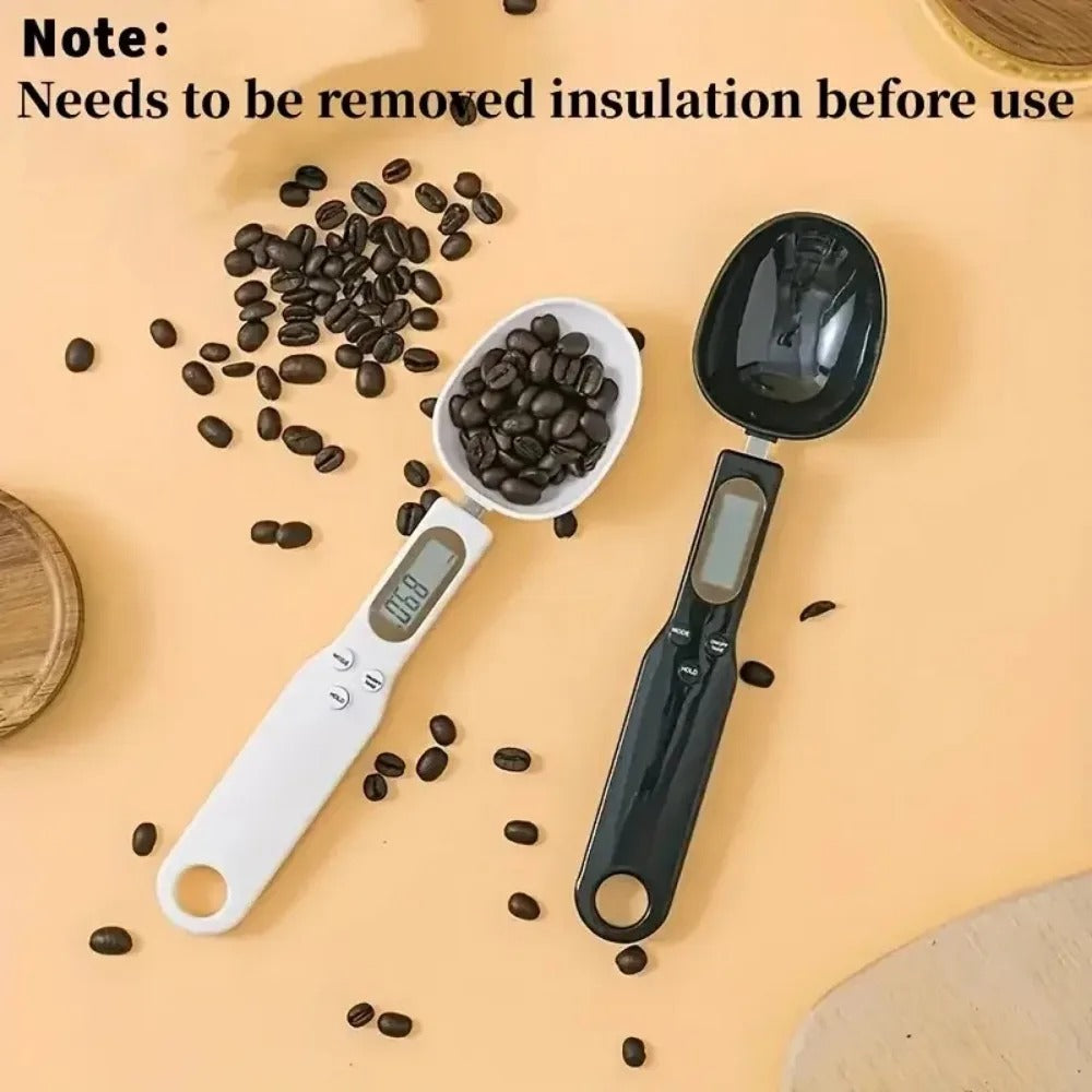 Mini Spoon Food Scale Digital Kitchen Electronic LCD Food Scale (0.1–500g)