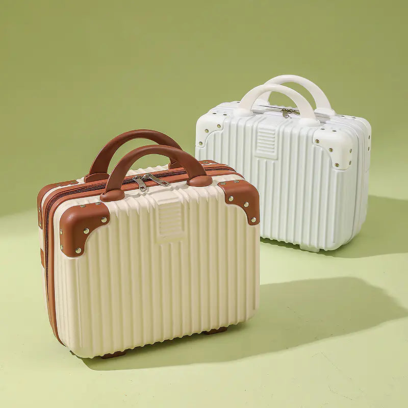 Vintage 14-Inch Mini Makeup Case
