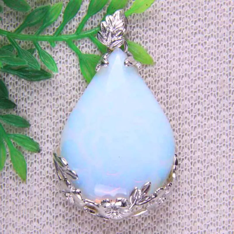 Tigereye Carnelian Teardrop Bead and Lapis Howlite Gem