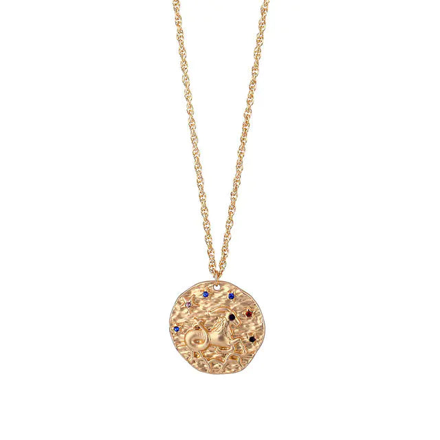 12 Zodiac Sign Necklaces and Pendants Collection
