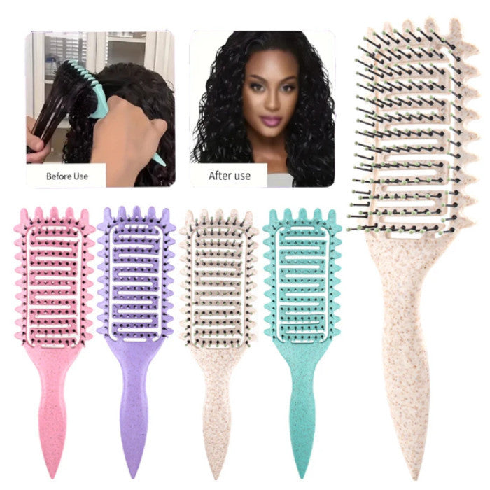 Curl Hair Hollow Comb