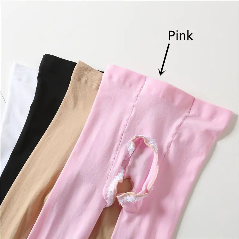White Stockings for Female Loli Uniform Pantyhose
