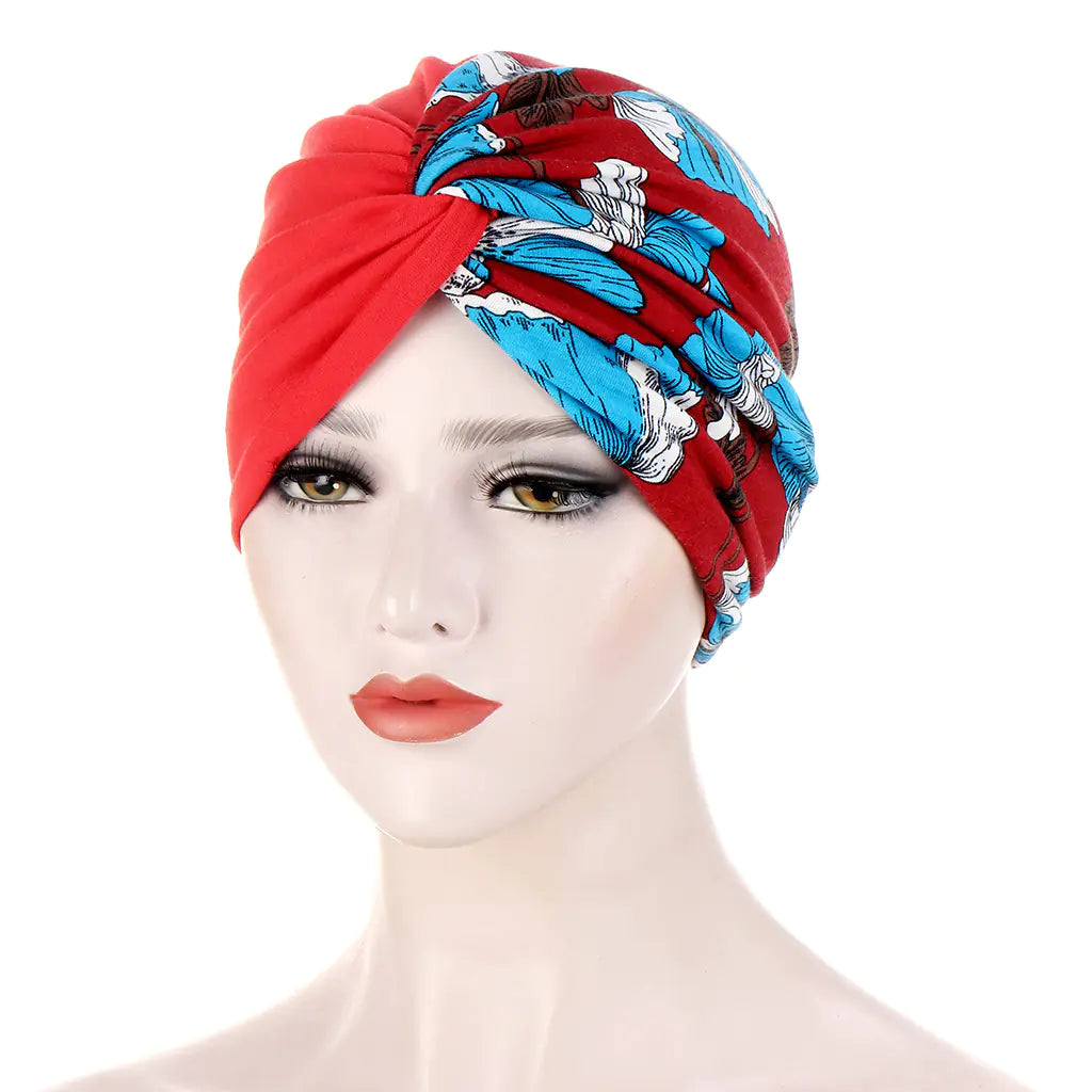Double-Layer Turban Hat
