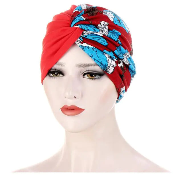 Double-Layer Turban Hat