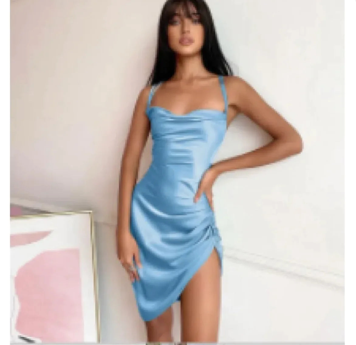 Stylish Suspender Dress