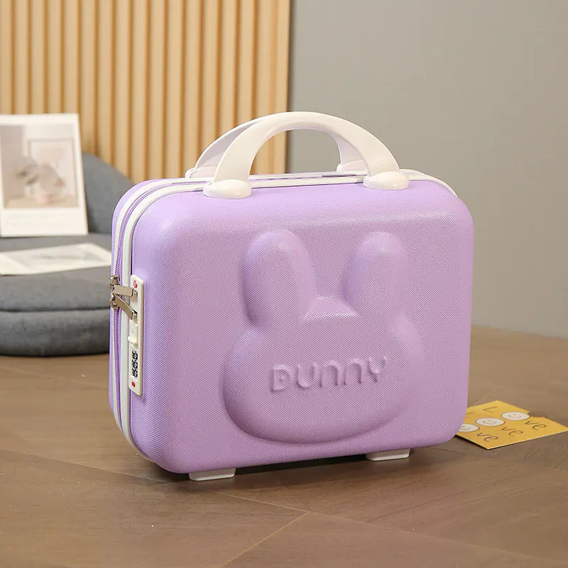 14-Inch Mini Bear Makeup Case with Handle