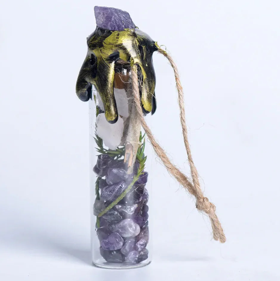 Seven-Color Rough Stone Drift Bottle